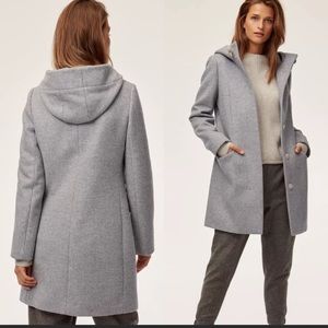 Aritzia Babaton Pearce Wool Cashmere Coat